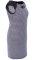 Платье № 32741SN черный зигзаг на белом 