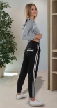 Стильный костюм № 3990 ,меланж